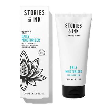 Stories & Ink Fade-Fighting Daily Body Moisturizer - For Healed Tattoos - 6.8 fl oz