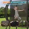 AMERLIFE 8FT 10FT 12FT 14FT 15FT 16FT Outdoor Trampoline with Enclosure Net and Ladder, Recreational Trampolines for Kids and Adults - 4 of 4