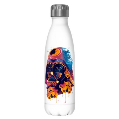 Star Wars Darth Vader Face Stainless Steel Water Bottle - Black - 17 Oz. :  Target