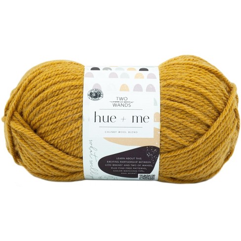 Lion Brand Hue & Me Yarn-Mustard