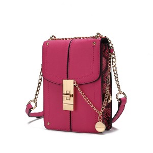 MKF Collection Iona Crossbody Vegan Leather Elegant & Functional Design Handbag Purse by Mia K - 1 of 4