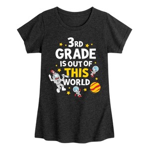 Girls' - Dr. Seuss -  Fitted Short Sleeve Graphic T-Shirt - 1 of 4