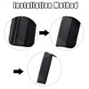 Unique Bargains Car Seat Belt Cover Universal Carbon Fiber Leather Auto Seat Belt Covers Shoulder Protection 9.06"x7.09" - 3 of 4