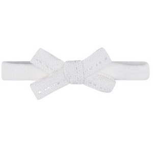 Ely's & Co. Baby Lace Trim Pointelle Headband - 1 of 4