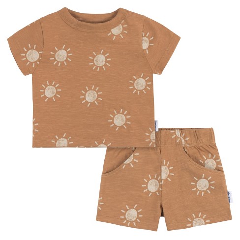 Gerber Toddler Boys' Shirt & Shorts Set - Suns - 4t - 2-piece : Target