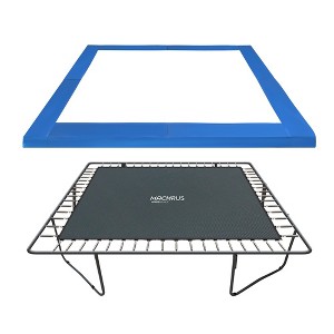 Machrus Upper Bounce Trampoline Pad - Trampoline Spring Cover - Replacement Safety Pad for Square Trampolines Fits 13 Ft Square Frame - Blue - 1 of 1