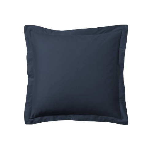 Navy blue best sale pillow shams