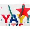 Bows And Sparkles Jumbo 'YAY It's Your Birthday' Gift Bag with Tag Colorful - 3 of 3