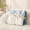 Snuggle Sac Cozy Fuzzy Knit Throw Blanket Soft Reversible Bedding Blankets - 3 of 4