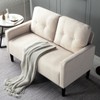 MAYEERTY 51.2¡±Loveseat Couch Modern Couch Loveseat Stylish Upholstered Sofa for Living Room - 3 of 4