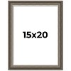 PosterPalooza | Weathered Black Picture Frame - UV Acrylic, Foam Board Backing, Hanging Hardware - 2 of 4
