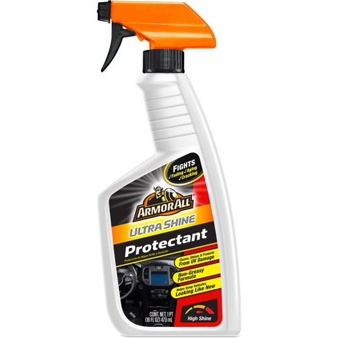 Slick Products Shine & Protectant Spray Coating Designed to Renew, Shine,  and Protect a Variety of Surfaces Including Plastic, Vinyl, Rubber