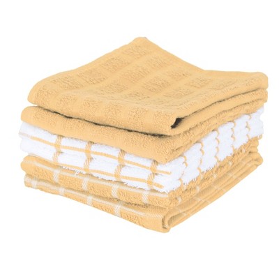 John Ritzenthaler Co. Terry Check Kitchen Towel  6-Pack