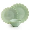 Timeless Beauty Jade Glass 3-Piece Dinnerware Set - 2 of 4