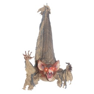Sunstar Animated Slashing Bat Halloween Decoration - 36 in - Gray - 1 of 1