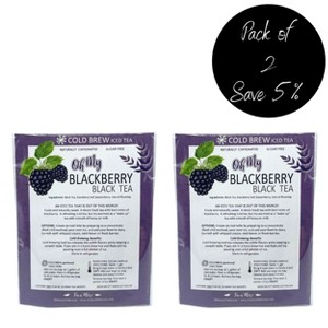 Tea n More Blackberry Cold Brew Black Tea Sugar Free - Pack of 2 - 1 of 4