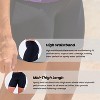 Calypsa Women's Chlorine Resistant High Waisted Mid-Thigh Swim Shorts - 4 of 4