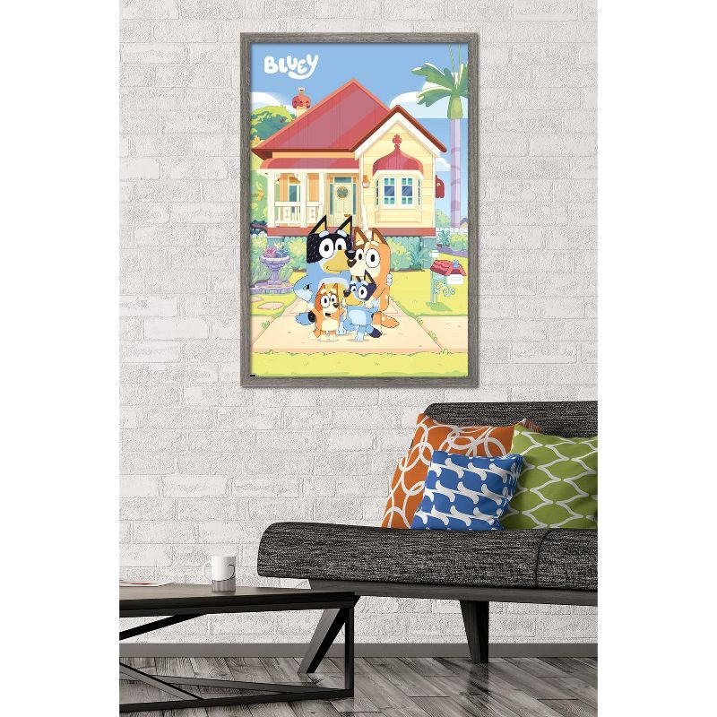 Trends International Bluey - Family Framed Wall Poster Prints, 2 of 7