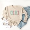 Simply Sage Market Women's Graphic Sweatshirt Embroidered Gigi Outline - 2 of 2