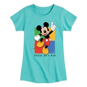 Girls' - Disney - Total 90s Kid Fitted Short Sleeve Graphic T-Shirt - 1 of 4