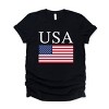 Simply Sage Market USA Flag Solid Short Sleeve Tee - 2 of 4