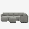 Belffin Modular Terry Sofa with Storage Seat and Ottoman (7 Seats + 9 Sides) - 2 of 4