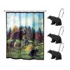 Avanti Black Bear Lodge Shower Hooks - 3 of 3