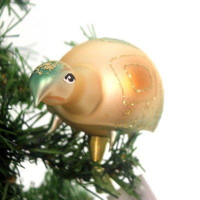 Golden Bell Collection Turtle Clip On Ornament Czech Republic  -  Tree Ornaments