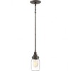 Quoizel Lighting Squire 1 - Light Pendant in  Rustic Black - image 3 of 4