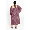 CITY CHIC | Women's Plus Size  Jessie Print Floral Dress - black - 14W - image 2 of 4