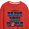 Boys' - Marvel - Captain America Logo Long Sleeve Graphic T-Shirt - 2 of 4