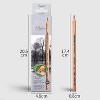 12pcs /Box Marco 7001 Sketch Pencil Children Original Wooden Word Learning Stationery Art Calligraphy Drawing Pencil, Lead hardness: B - 3 of 4