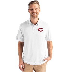 Cincinnati Reds Cutter & Buck Coastline Epic Comfort Recycled Mens Polo - 1 of 1
