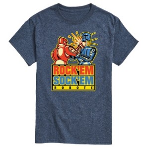Men's - Rock 'Em Sock 'Em Robots - Rock 'Em Sock 'Em Robots Short Sleeve Graphic T-Shirt - 1 of 4