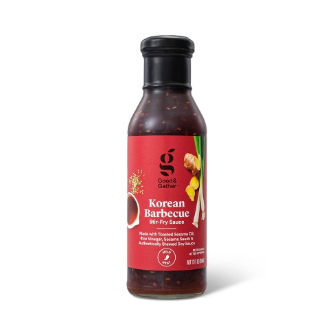 Korean Barbeque Stir Fry Sauce - 12oz - Good & Gather™ - image 1 of 3
