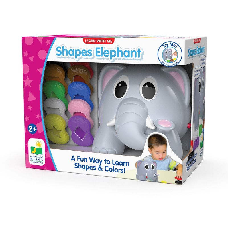 The Learning Journey Learn With Me Shapes Elephant, 5 of 8