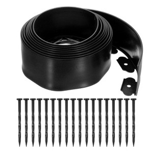 Unique Bargains Flexible Durable Maintenance-Free DIY Landscape Edging 1 Pc - 1 of 4