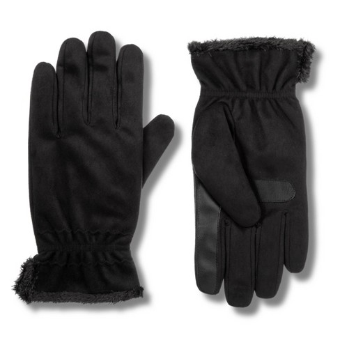 ISOTONER Smart Touch Touchscreen Compatible Black Gloves Size XL