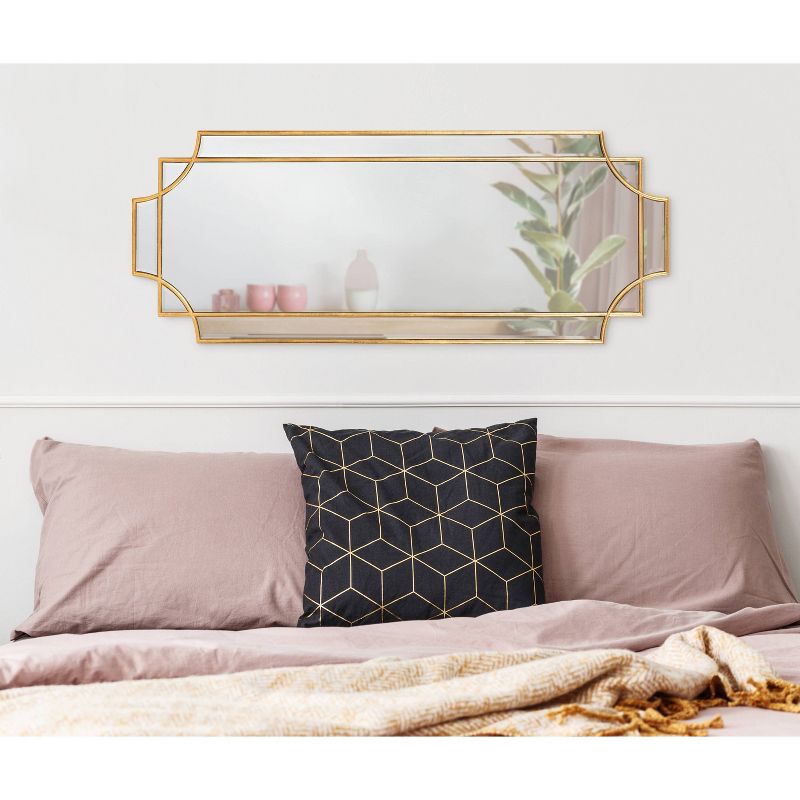 16&#34; x 42&#34; Minuette Full Length Wall Mirror Gold - Kate &#38; Laurel All Things Decor, 6 of 8