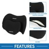 Unique Bargains Breathable Car Headrest Lumbar Support Memory Ergonomic Design Foam Support - 2 of 4