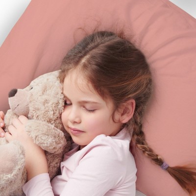 Rose Cotton Envelope Closure Toddler Pillowcase Set