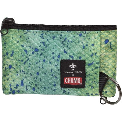 Chums Surf Shorts Wallet, Green Dorado