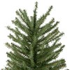 Northlight 3' Medium Scottsdale Pine Artificial Christmas Tree in Burlap Base - Unlit - 2 of 3