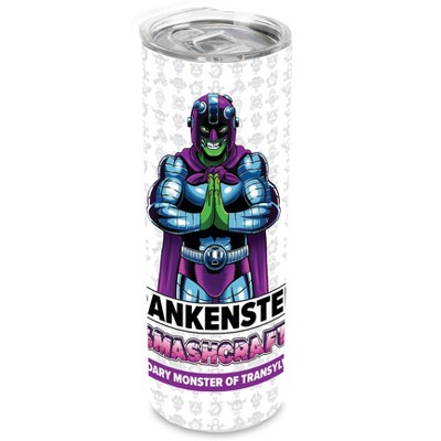 SMASHCRAFT 20 ounce Stainless Steel Double Walled Insulated Travel Tumbler Coffee Mug Cup, Frankenstein Comic