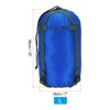 Unique Bargains Waterproof Lightweight Portable Durable Compression Stuff Sack 1 Pcs - 2 of 4