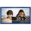PosterPalooza | Classic Modern Blue Picture Frame - UV Acrylic, Backing Board, Hanging Hardware Included - 2 of 4