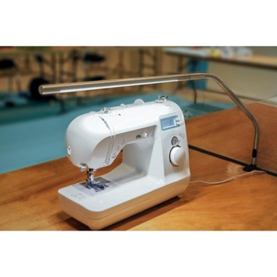 Slimline 3 Brushed Steel Adjustable LED Table Lamp