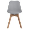 Simple Relax Set of 2 Faux Leather Upholstered Dining Side Chairs - 3 of 4