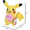 Pokemon Plush - 8" Pikachu with Pink Pokeball Easter Egg - Collectible Soft & Squishy Pokemon Plush - Great for Kids, Adults & Fans! - 4 of 4