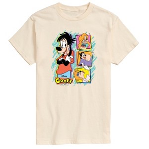 Men's - A Goofy Movie - Max And Friends Short Sleeve Graphic T-Shirt - 1 of 3